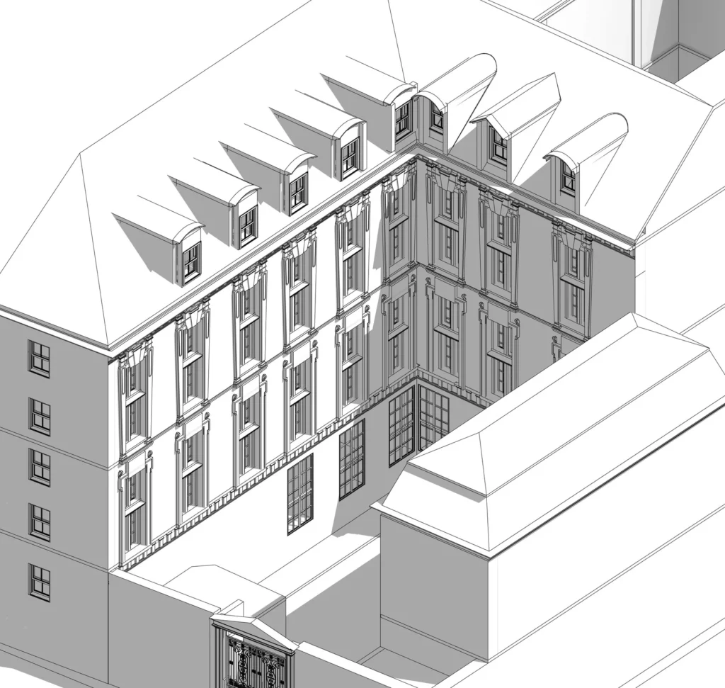 BIM Model Residential Block Isometric – BIM Architecture Design