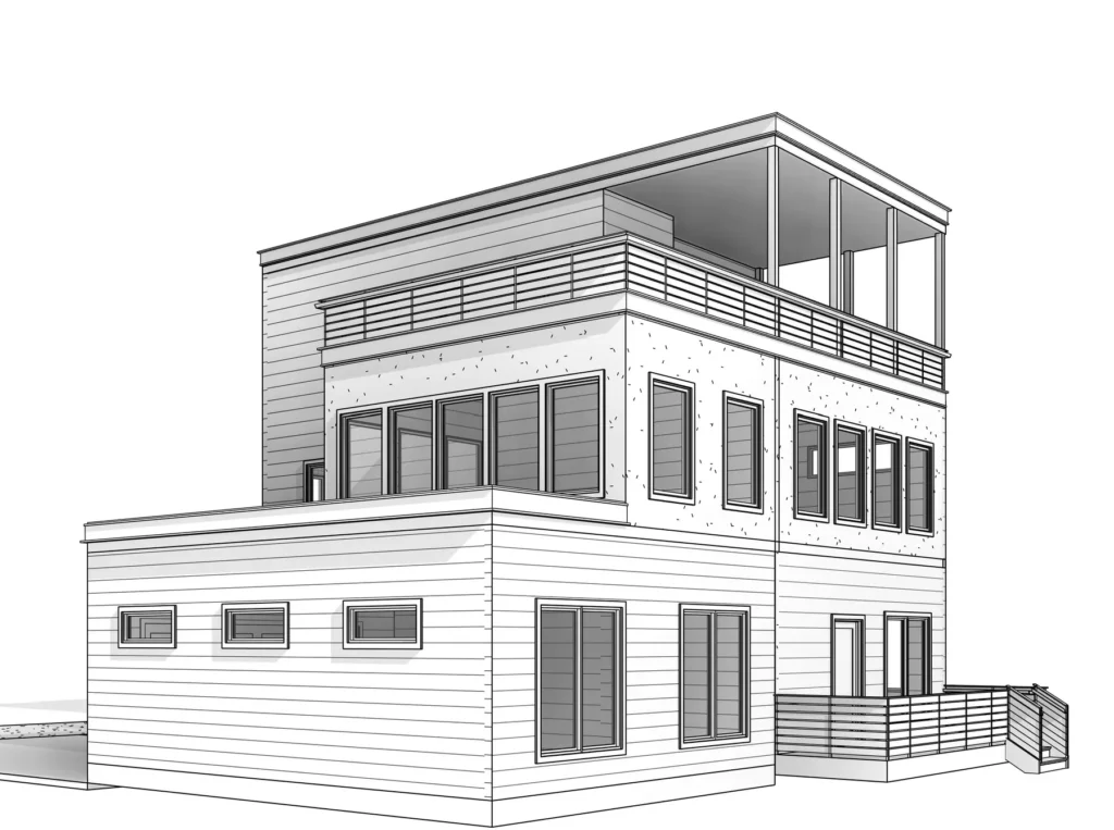 Modern Residence BIM Model – BIM Architecture Design