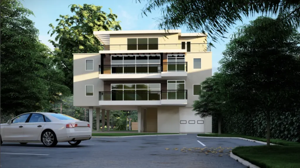 Seven Park Commercial BIM Render – BIM Architecture Design