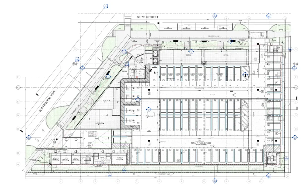 Urban Mixed Use Development Site Plan – BIM Architecture Design